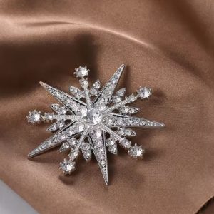 Sensational Star Sparkle Occasion Brooch