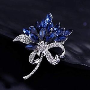 Blue Bouquet Brooch